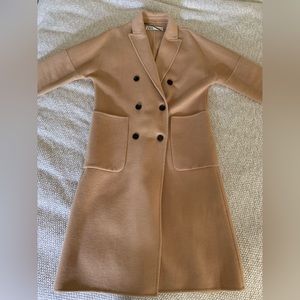 NWOT wool ZARA oversized coat Small
